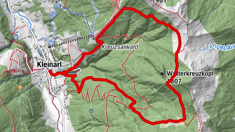 Ruta circular de Steinkaralm y Weissenhofalm (714,85,77)