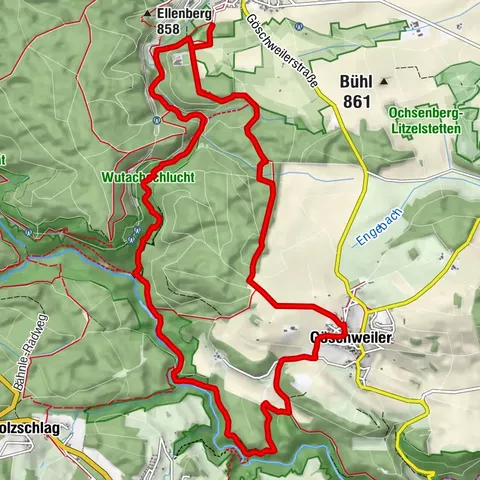 Zweischluchtenpfad - Rötenbach