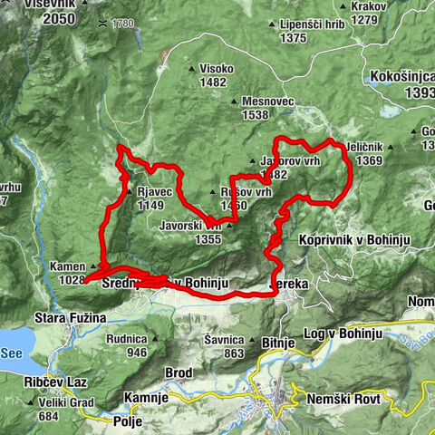 Von Bohinj auf die schönste Alm Sloweniens (Zajamniki Alm)