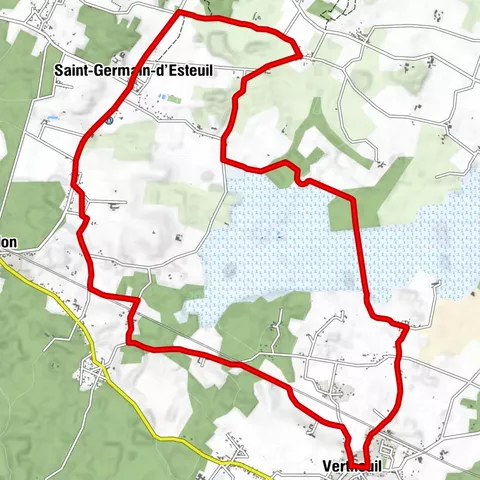 Randonnée cycliste de Brion à Vertheuil