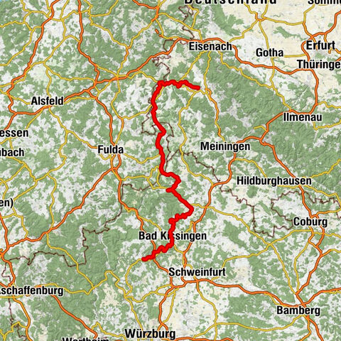 Rhön-Radweg TransTriskele