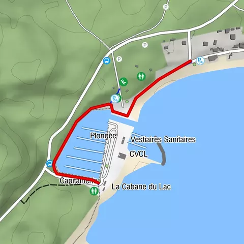Balade à roulettes : Halte nautique de l'étang de Cazaux