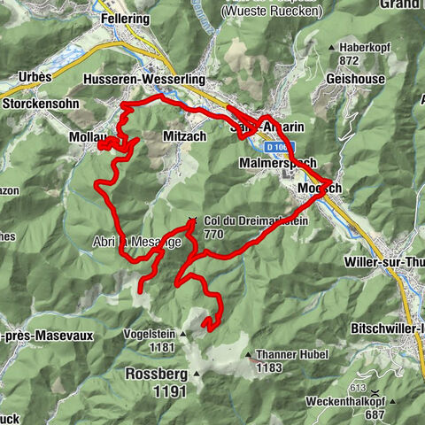 El circuito Belacker y Gsang BTT FFC n°22