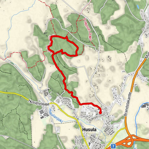 Portimo trails - Vehkalinna-Kuntohuhta, Hamina
