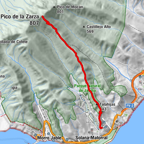 Wanderung von Morro Jable auf den Pico de la Zarza