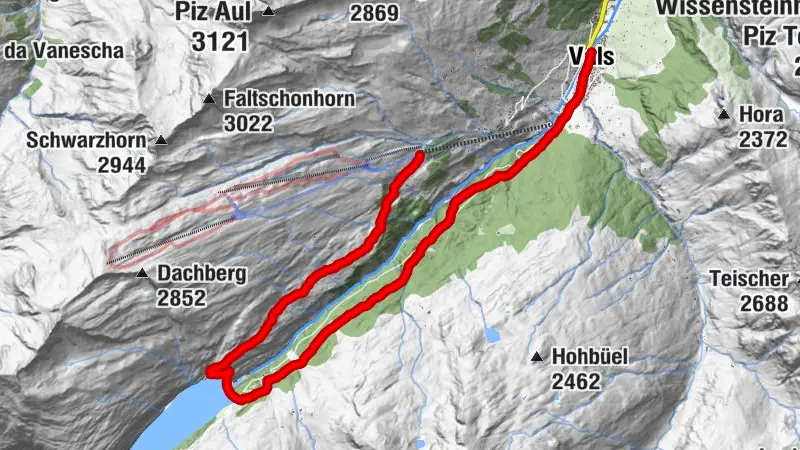 carrera de otoño de Vals
