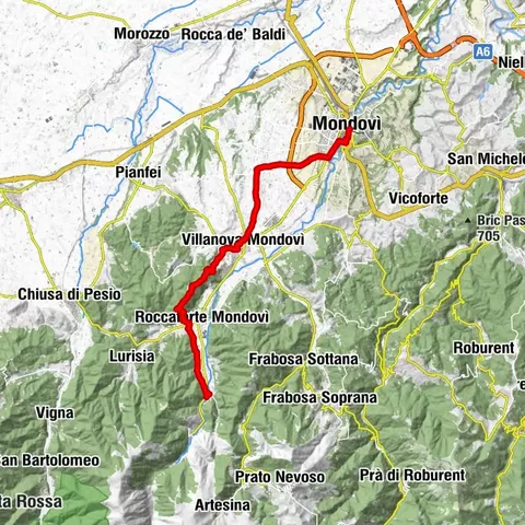 Norea - Mondovì / Ruta de los contrabandistas (etapa 8)