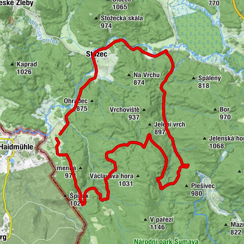 Fahrrad-Rundtour zum Plöckensteiner See/Tschechien