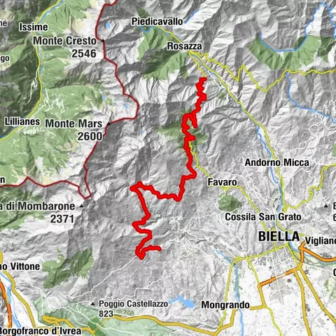 La carretera de los Santuarios
