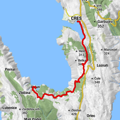 Von Valun nach Cres