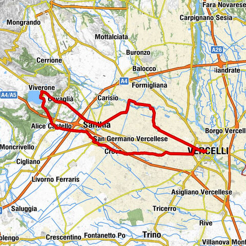 Risaie Ciclabili - De Viverone a la Risaie