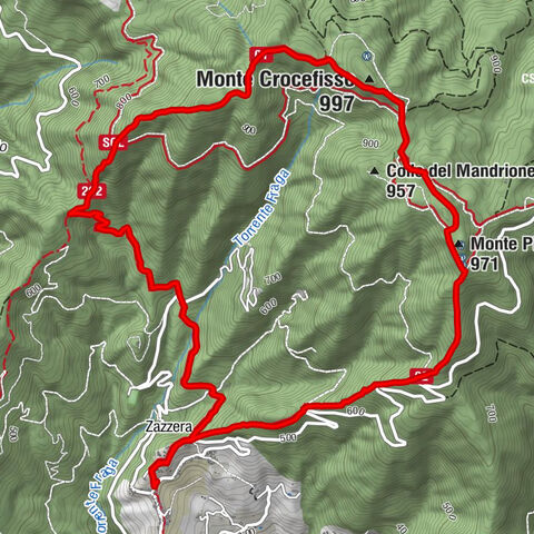 Osteria Il Colle - M.Gromigno - Monte Crocefisso - Monte Pietra Pertusa