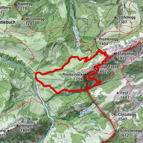 Gfellen - Blaue Tosse