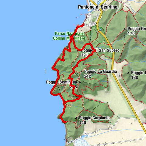 Scarlino - Terra Rossa - Il Cantuccio - Poggio di San Supero