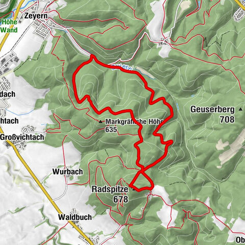 Marktrodach - Startplatz Drachenflieger und Gleitschirmflieger - Radspitze - Mittelberg
