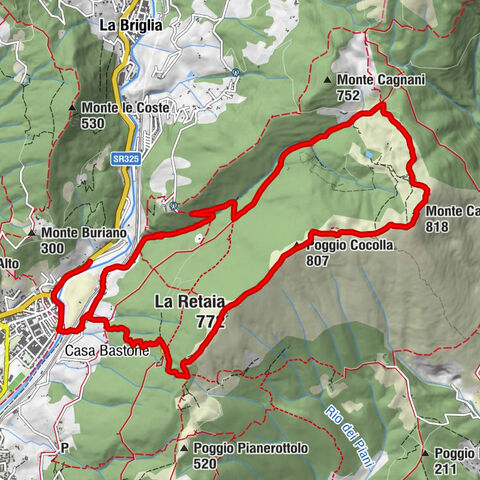 La Torricella - Monte Cantagrilli - Poggio Cocolla - La Retaia