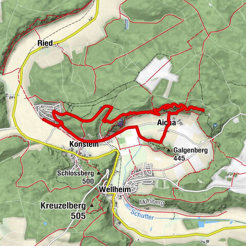 Wellheim - Kletterheim Aicha - Konsteiner Wand - Gasthaus Zur Luft