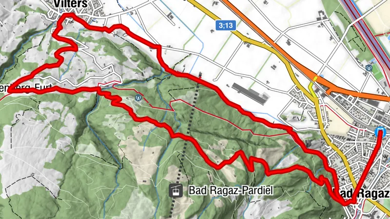 Bad Ragaz - Vilters - Bad Ragaz