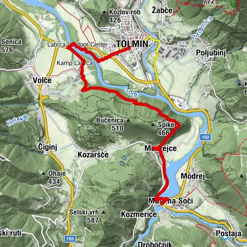 JULIANA TRAIL: etapa 11 Most na Soči – Tolmin