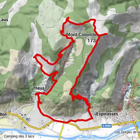 Echine de l'âne (MTB FFC n.º 41)