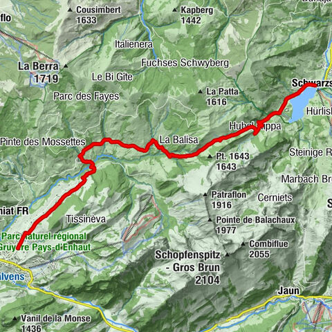 Etapa 12 Panorama Bike (SchweizMobil 2)