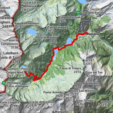 Via Antronesca | Etapa 2 Antronapiana - Bivacco del Cingino