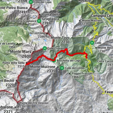 GTA: Tappa 29 Santuario di Oropa - Rifugio Coda