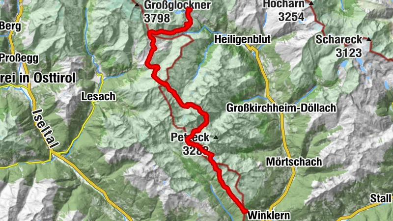 Camino de gran recorrido Wiener Höhenweg