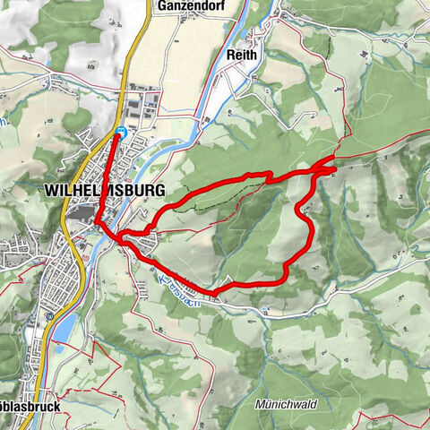 Von Wilhelmsburg an der Traisen auf die Ochsenburger Hütte (Juli 2023)