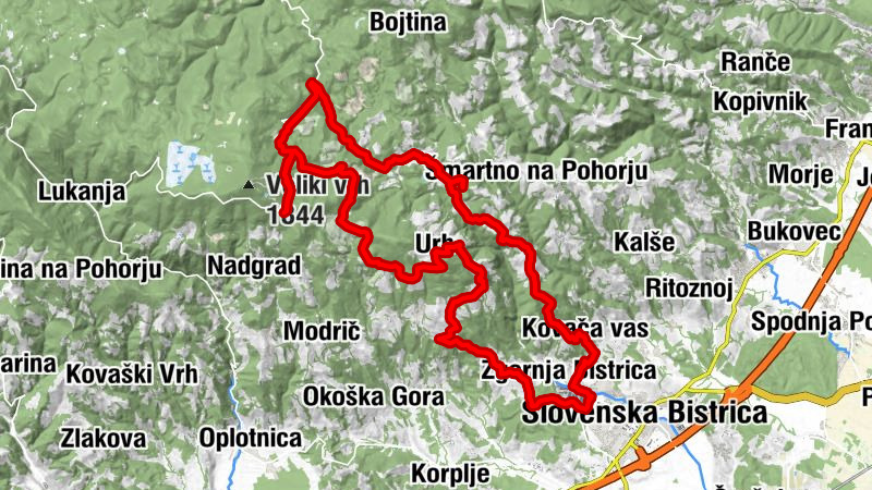 Pohorje - Slovenska Bistrica - Trije Kralji