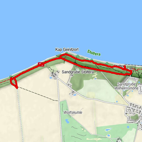 Rund um die Stolteraa bei Warnemünde / Rostock, Mecklenburg-Vorpommern/Deutschland