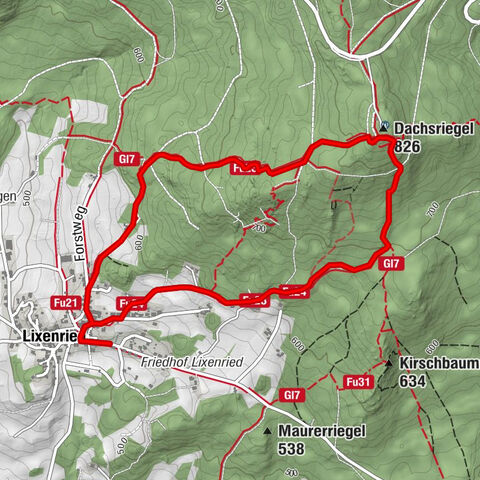 Dachsriegelweg (Fu23)