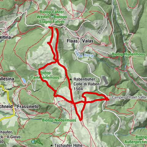 Wunderschöne Wanderung von Schermoos über die Langfenner Wiesen und den Salten