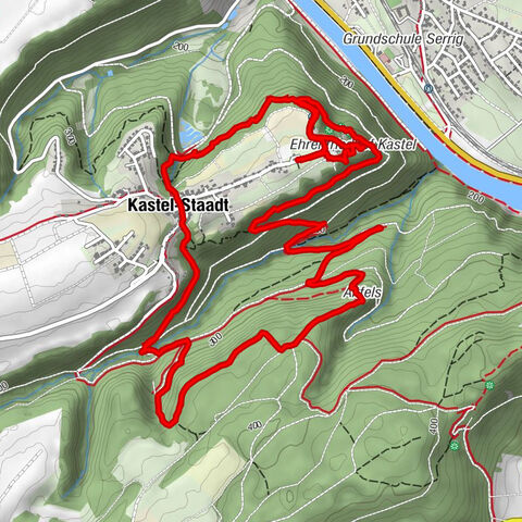 Traumschleife Kastel-Staadt Felsenpfad