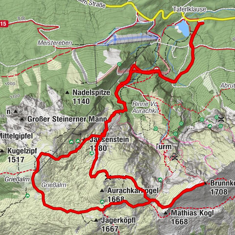 Hochleckenhaus-Brunnkogel-Hochleckenkogel