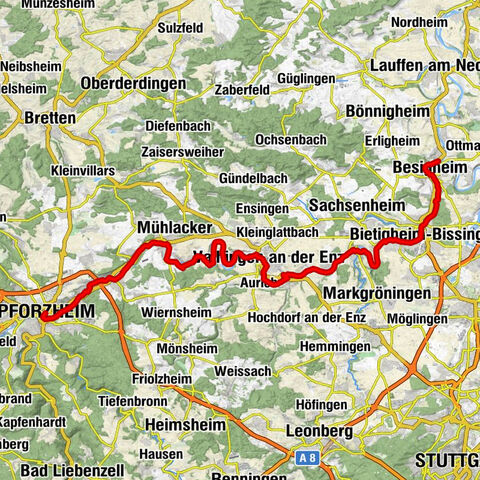 Ruta ciclista del valle de Enz: etapa 2