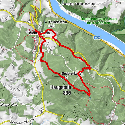 Burg-Vichtenstein - Haugstein-Runde von Vichte