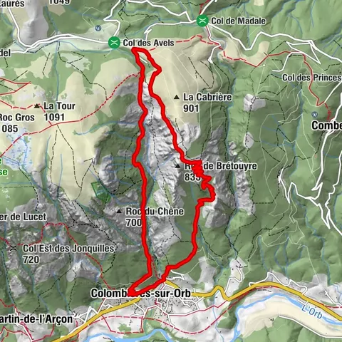 RUTA DE LAS GARGANTAS DE COLOMBIERES