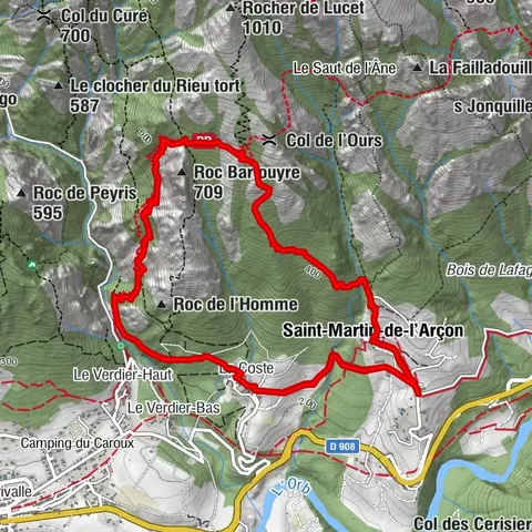 SENDERISMO DE LOS BALCONES DEL CAROUX