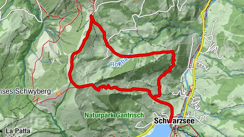 Schwyberg Trail (SwitzerlandMobility 283)