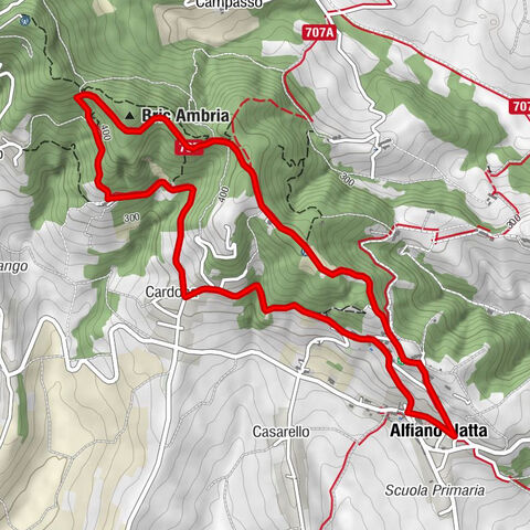 Sentieri i colli pietrosi - Sentieri 737 in camminata