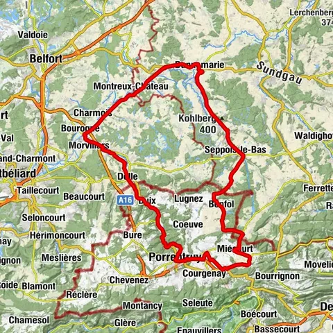 BR645 Entre Alsace et Jura