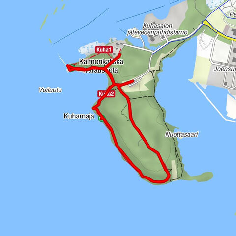 Ruta accesible de Kuhasalo