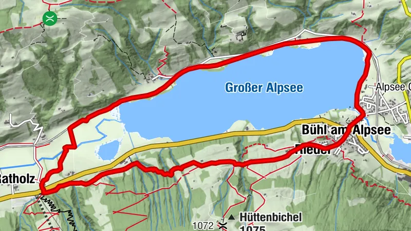 Ruta circular del Alpsee