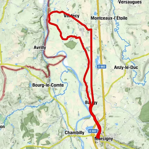 Circuito A5 : El paseo de los estanques