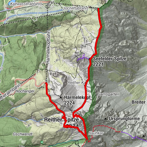 "Königstour" über die Gipfel