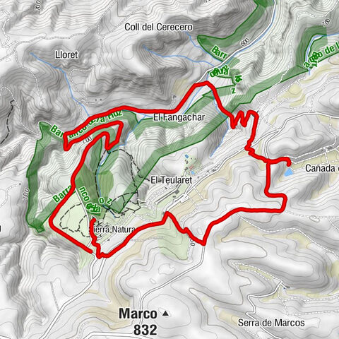 Spanje, Enguera, 'Sierra Natura' bergwandeling