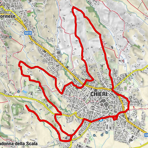 CHIERI - Anillo alrededor