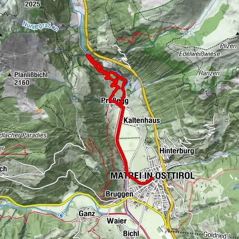 Circular hike Proßeggklamm