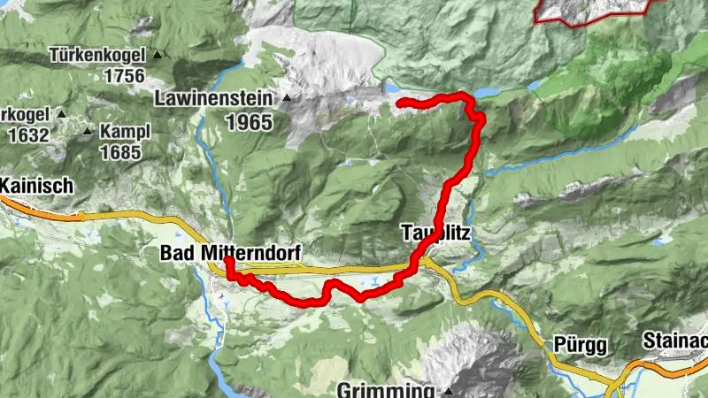 BergeSeen Trail 18: Bad Mitterndorf - Tauplitzalm